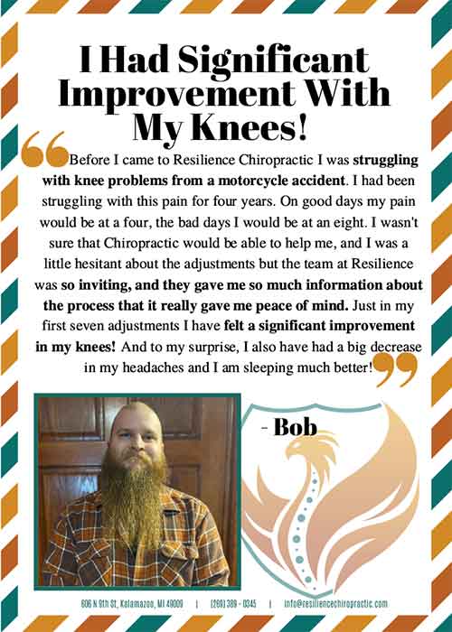 Chiropractic Kalamazoo MI Warrior Testimonial - Bob