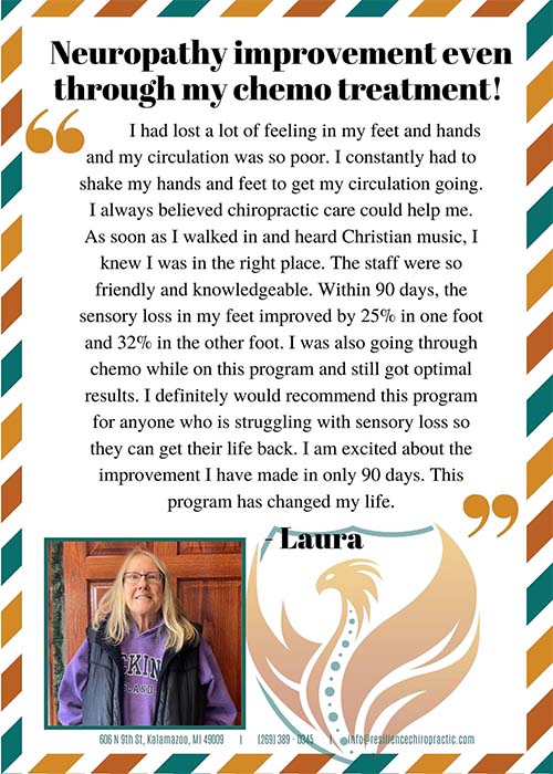 Chiropractic Kalamazoo MI Warrior Testimonial - Laura