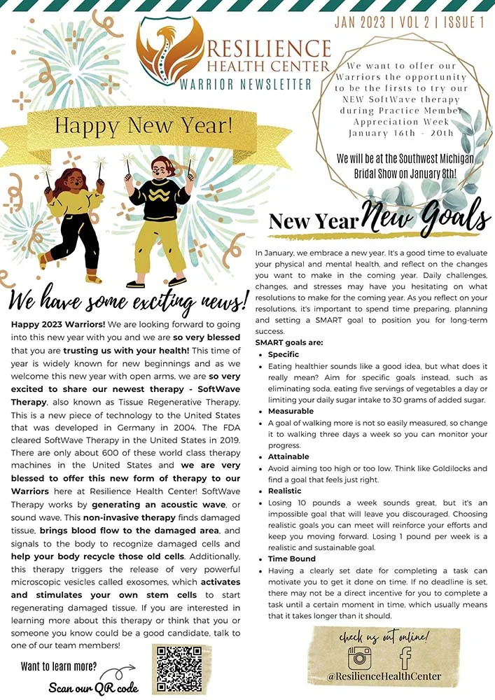 Chiropractic-Kalamazoo-MI-Chiropractic-Newsletter-January-Week-1