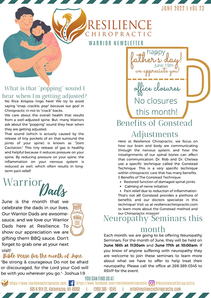 Chiropractic-Kalamazoo-MI-June-Newsletter