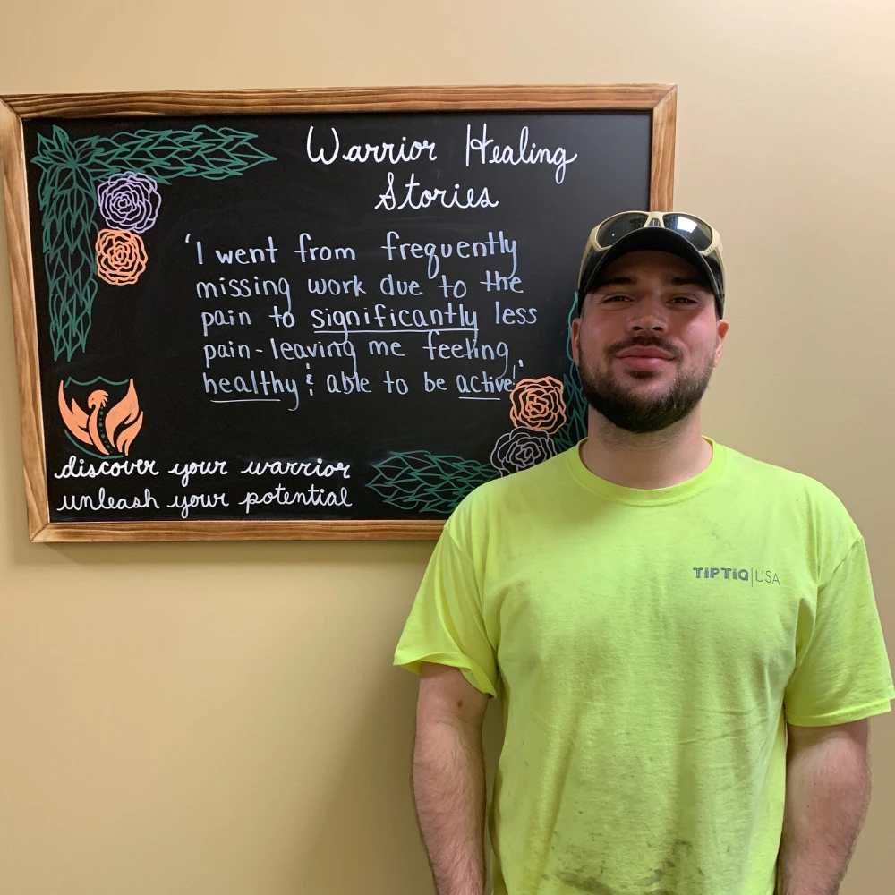 kalamazoo chiropractor patient